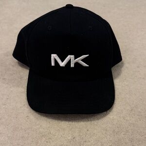 Michael Kors Black Cap with Silver Logo